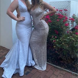 Champagne Prom Dress